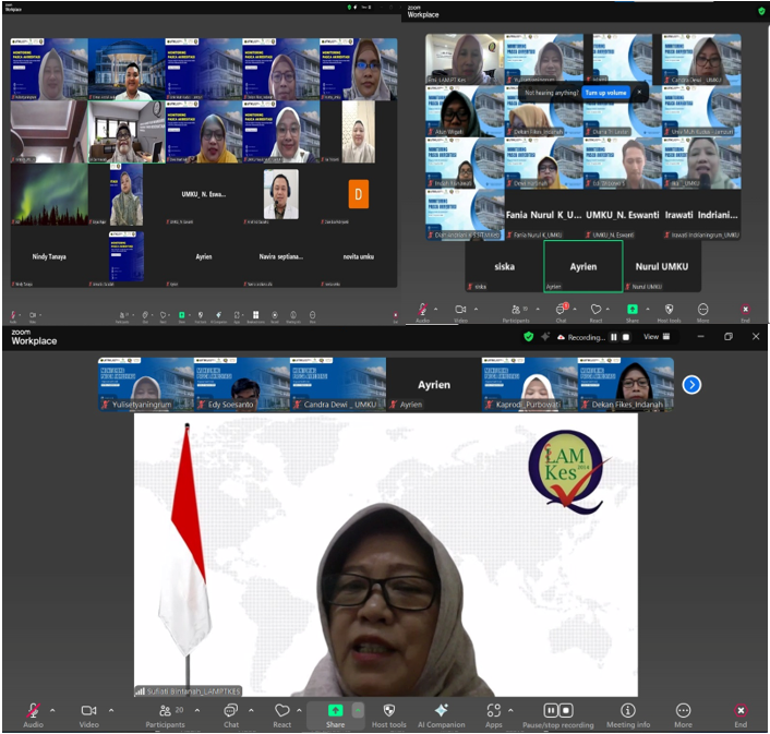 UMKU Gelar Monitoring Pasca Akreditasi Program Studi pada Fakultas Ilmu Kesehatan