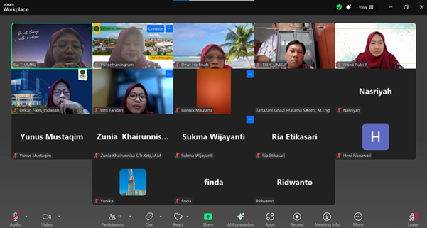 Bangun Komitmen Mutu, UMKU Gelar Rapat Koordinasi Audit Mutu Internal