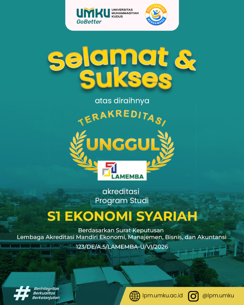 Program Studi S1 Ekonomi Syariah UMKU Raih Predikat Akreditasi Unggul